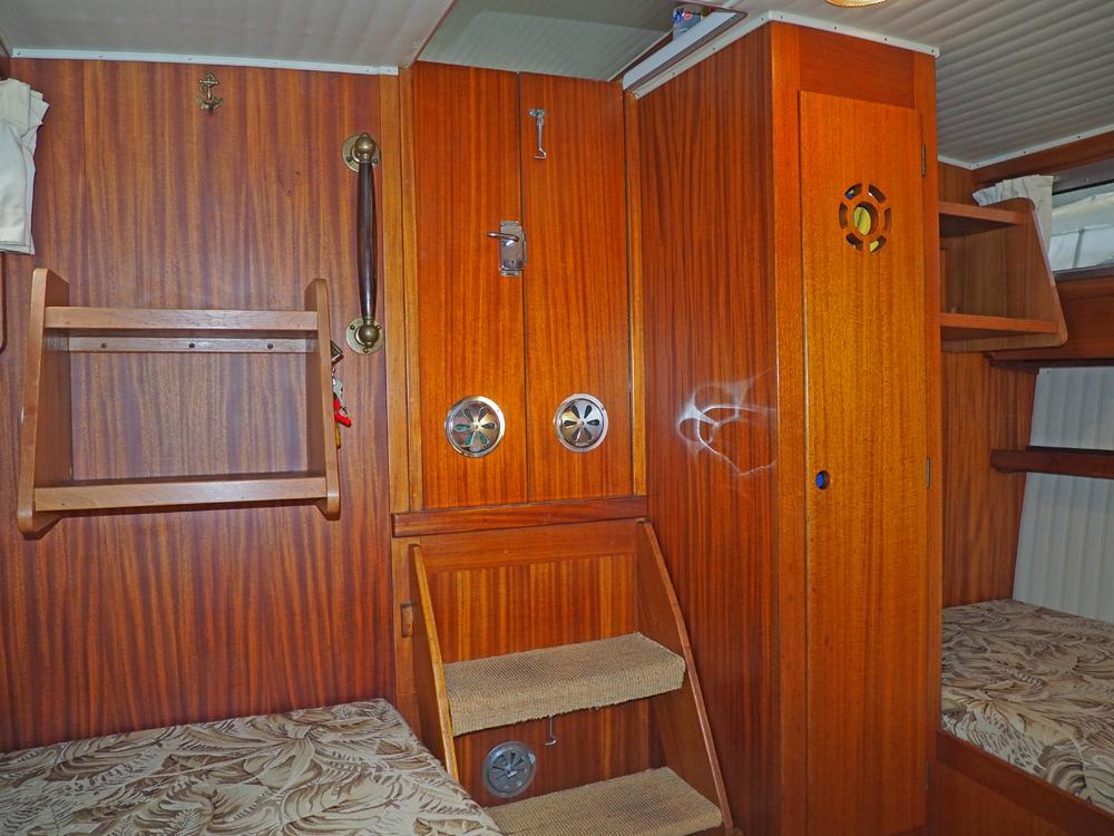 Achterkajuit, Accommodatie